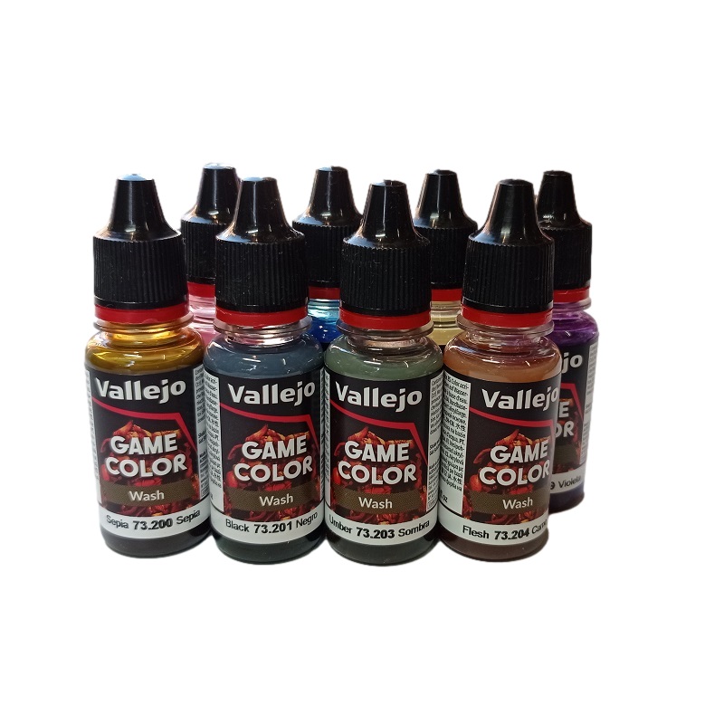 Vallejo New Formula Game Color - All The Washes